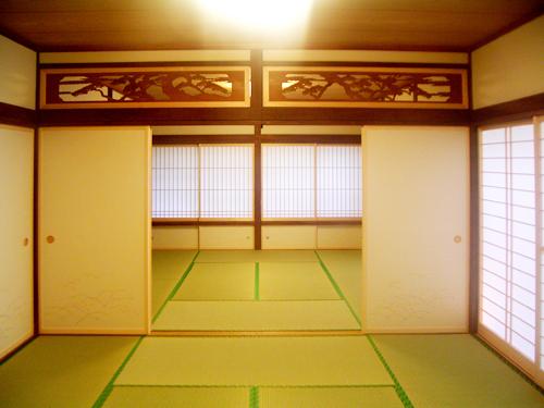 お化粧直しで昔ながらの和室を再現