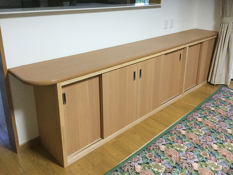 高齢のご両親のため、便利に使える収納を増設！