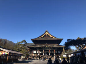 遅れた初詣へ　～長野市～