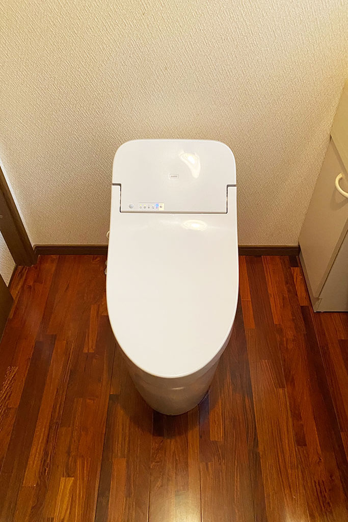 故障する前に、より使いやすいトイレへスピード交換