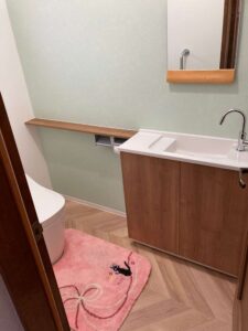 気分が上がるトイレ空間に